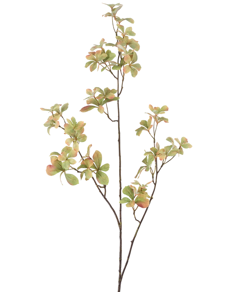 Künstlicher Blumenzweig 112 cm grün