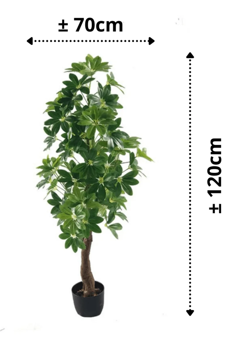 Schefflera Arboricola Kunstpflanze 120cm