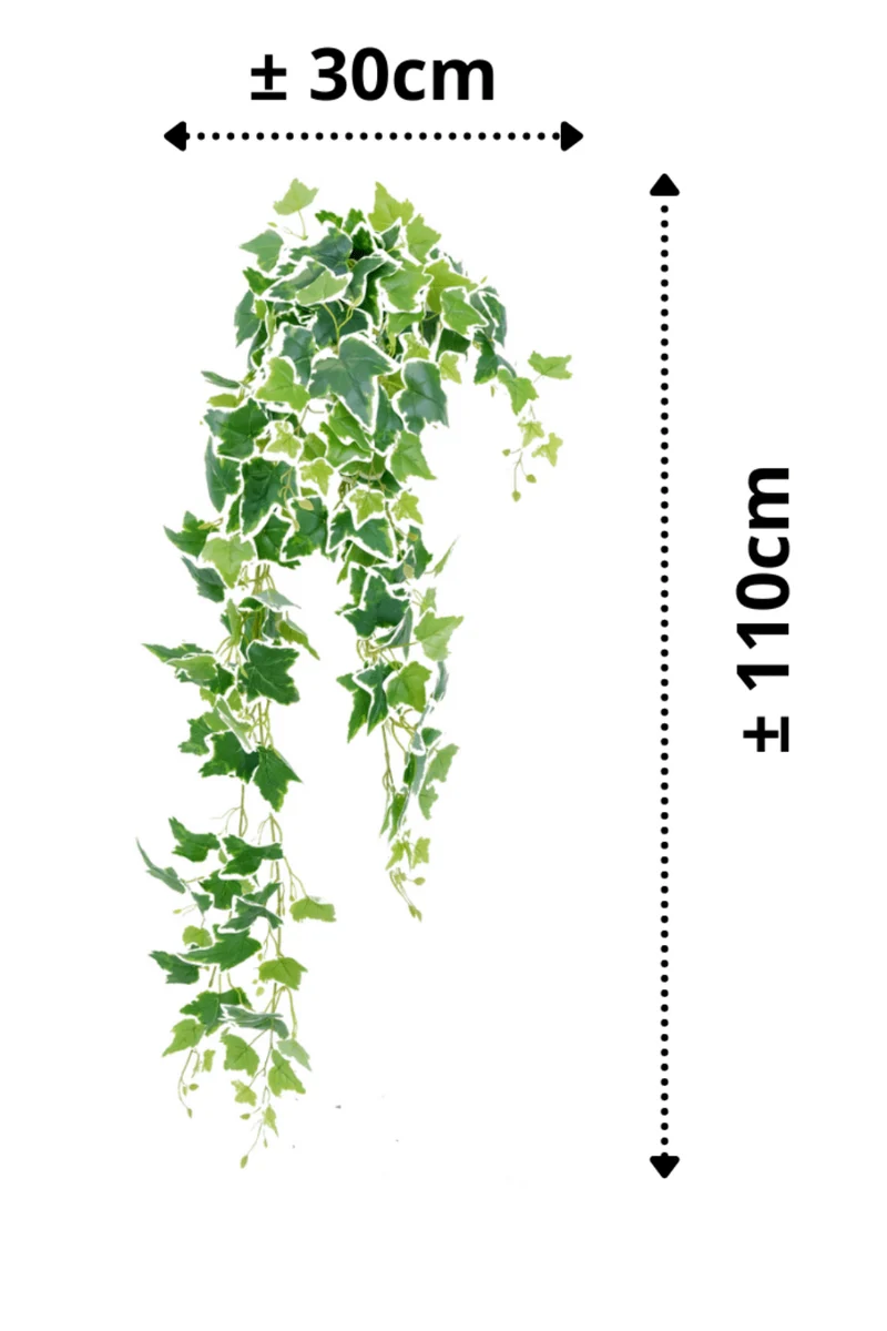 Hedera Star künstliche Hängepflanze 110cm