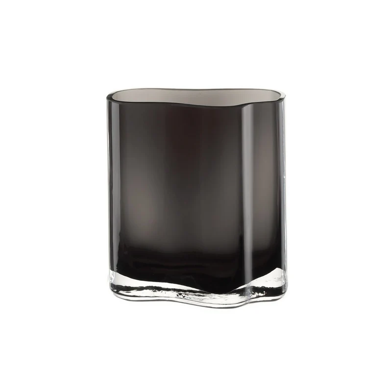 Designvase Coral, grau, 20 cm