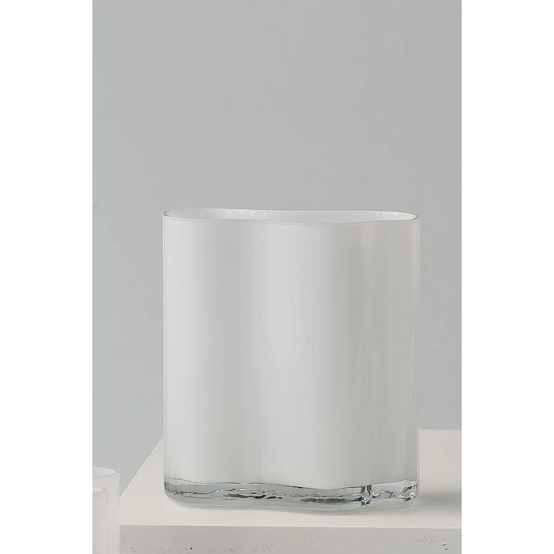 Designvase Coral, weiß, 20 cm