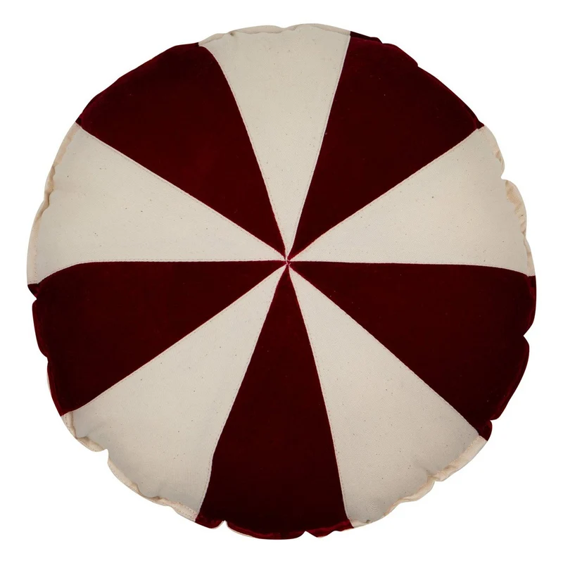 Patchwork-Kissen Red Candy, Weihnachtskollektion
