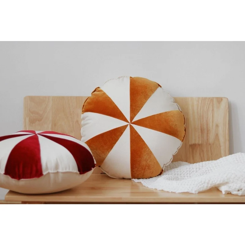 Patchwork-Kissen Red Candy, Weihnachtskollektion