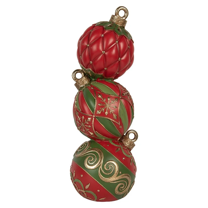 LED-Weihnachtsdekoration rot, 40 cm