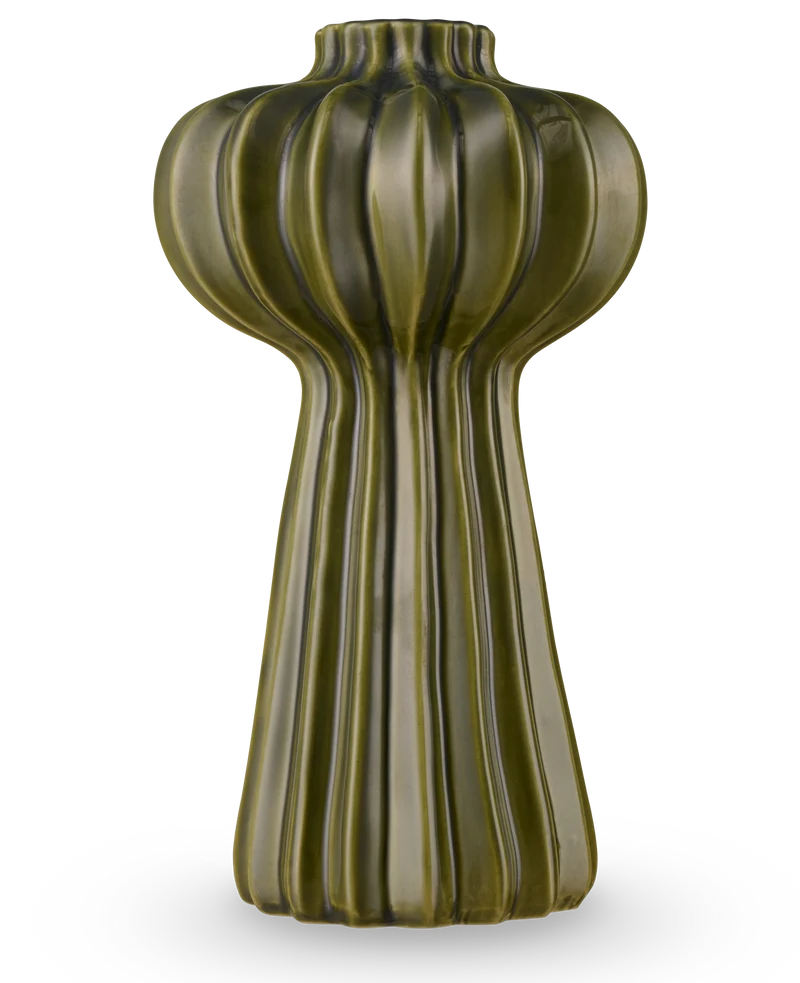Vase Morning Dawdrop 25 cm grün