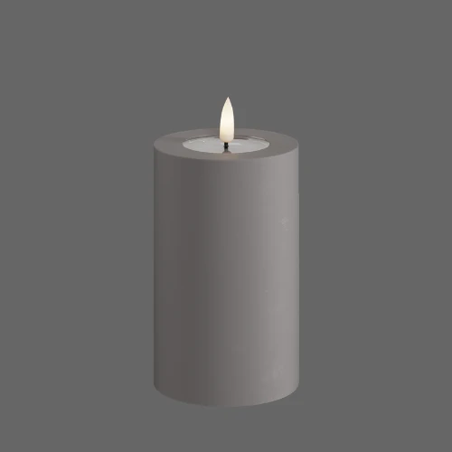 Led buitenkaars grijs - Deluxe Homeart