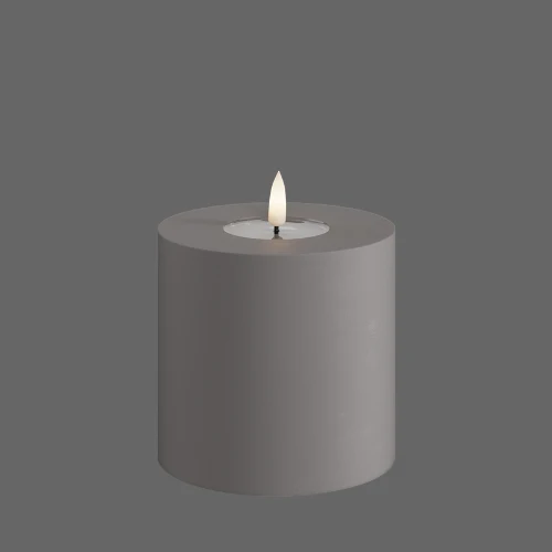 Led buitenkaars grijs - Deluxe Homeart