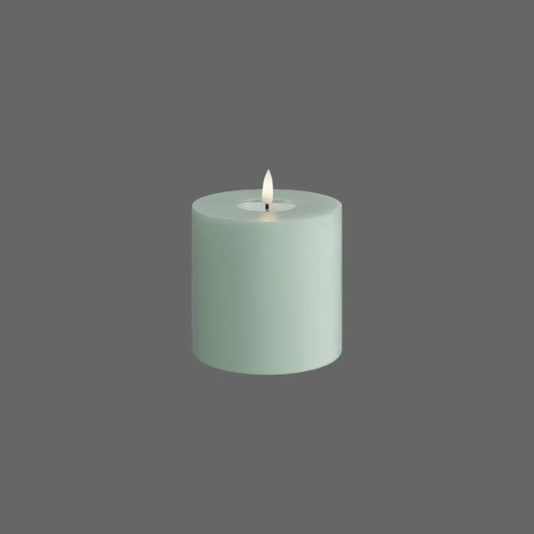 Led kaars salie groen - Deluxe Homeart