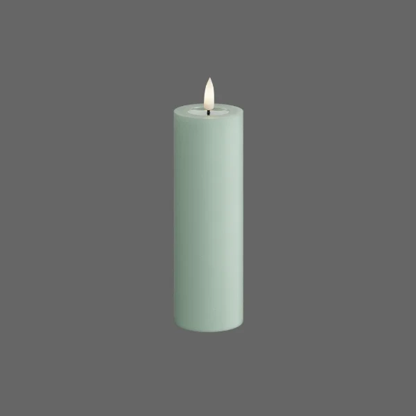 Led kaars salie groen - Deluxe Homeart
