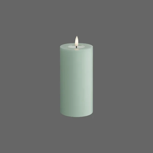 Led kaars salie groen - Deluxe Homeart