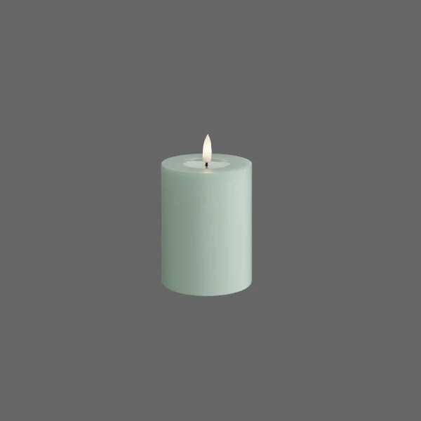 Led kaars salie groen - Deluxe Homeart