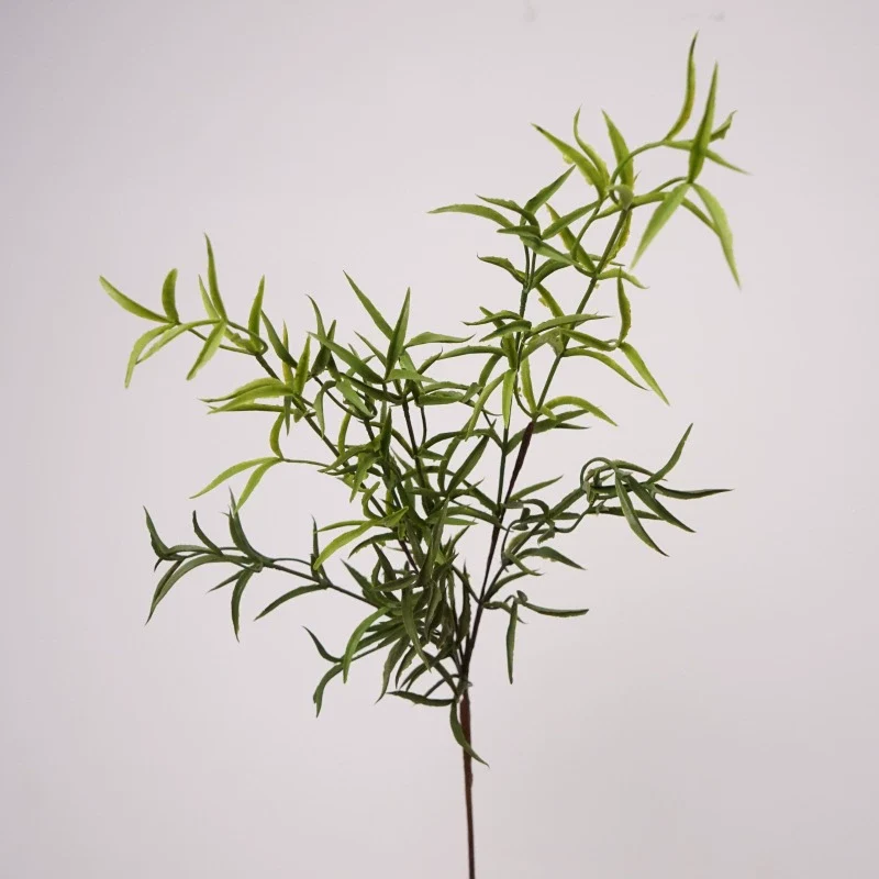 Künstlicher Rosmarin Zweig 44cm, Naturgetreue Kunstpflanze für Dekoration, Gestecke & Floristik, Hochwertiger Deko-Zweig für Zuhause, Hochzeit, Gastronomie