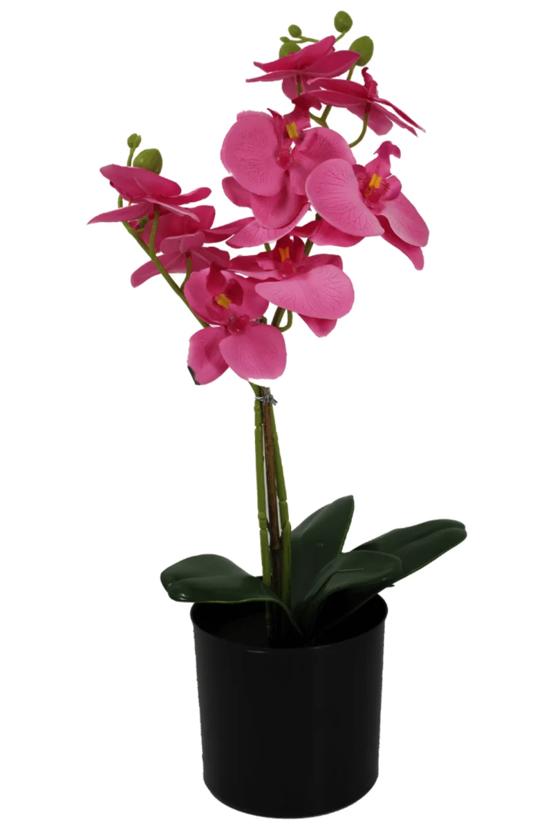 Orchidee Kunstpflanze Rosa 48cm