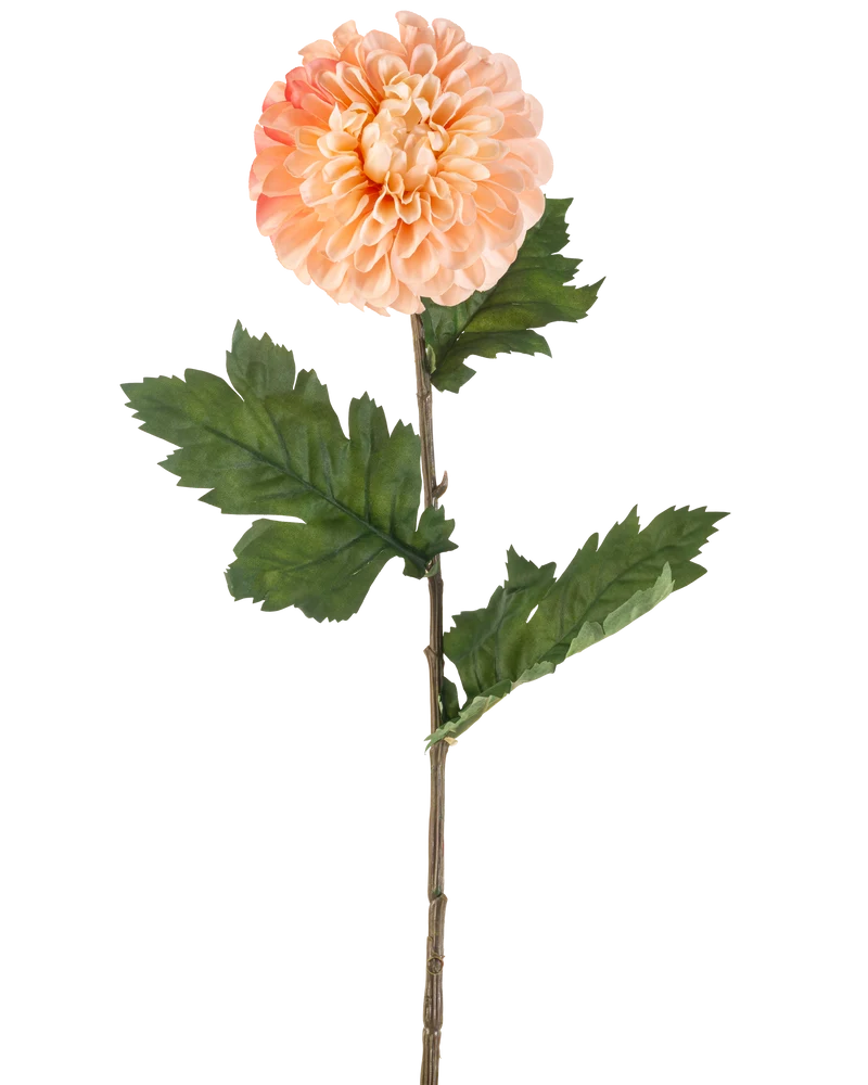 Künstliche Blume Dahlia 75 cm Pfirsich