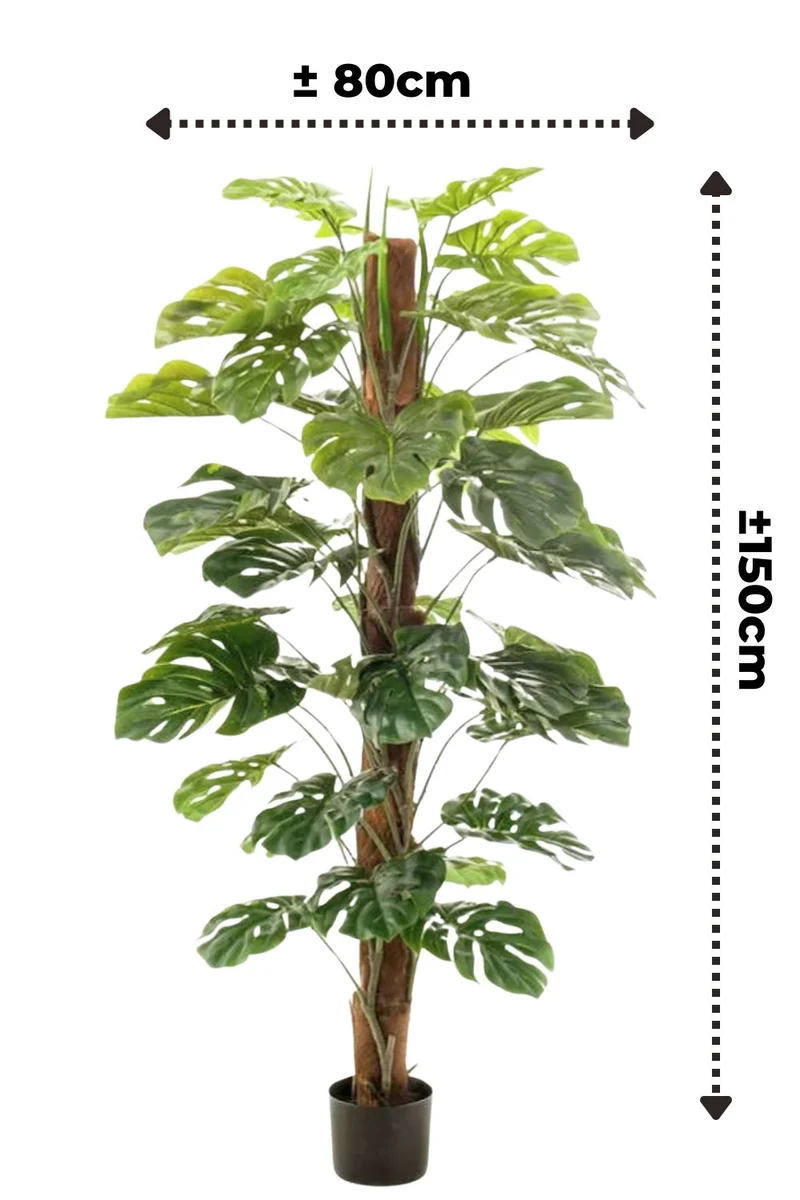Monstera Kunstpflanze 150cm