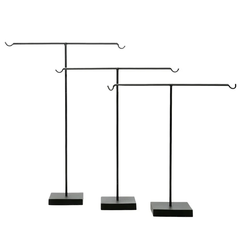 Boho-Schmuckständer aus Metall, 3er-Set
