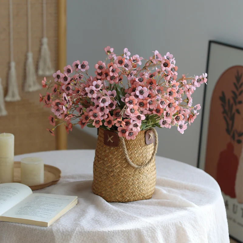 Künstliche Winterblüte 60 cm, realistisch, langlebig, ideal für Hochzeiten, Veranstaltungen, Dekoration