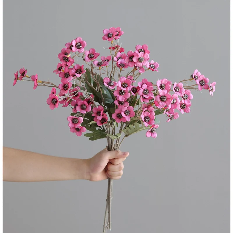 Künstliche Winterblüte 60 cm, realistisch, langlebig, ideal für Hochzeiten, Veranstaltungen, Dekoration