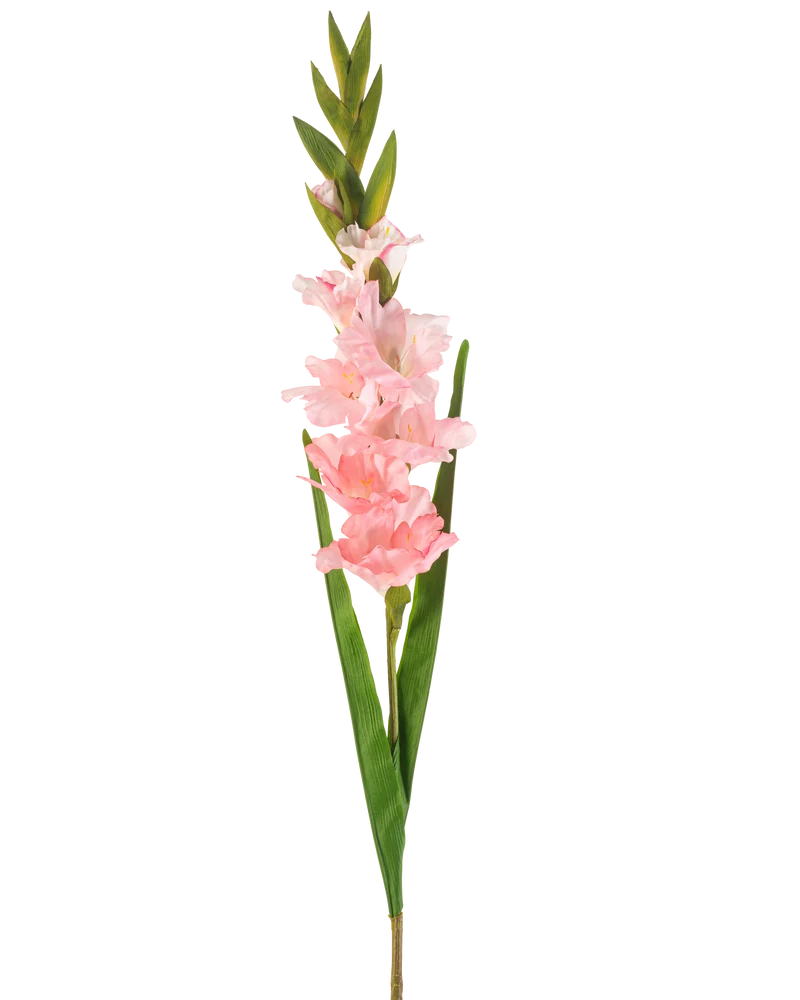 Künstliche Blume Gladioli 93 cm rosa