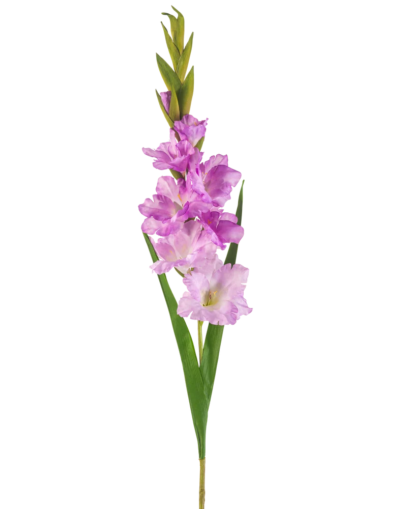 Künstliche Blume Gladioli 93 cm lila