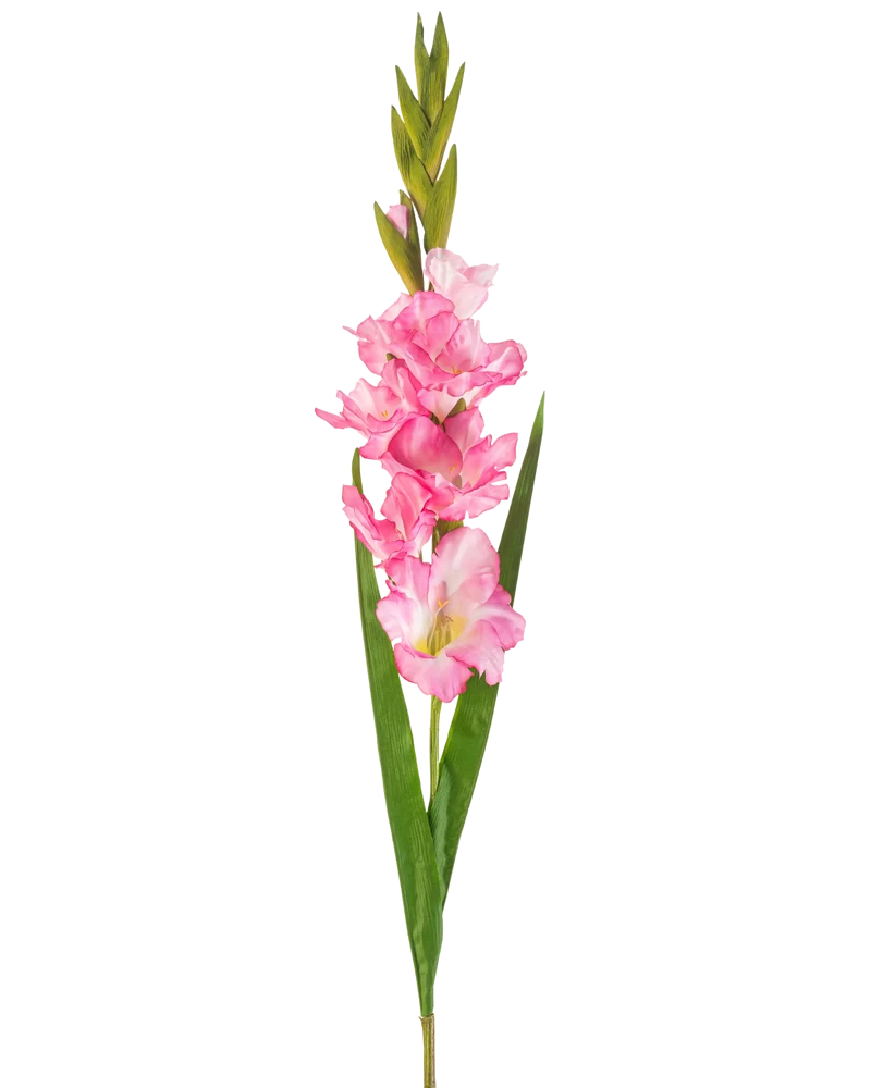 Künstliche Blume Gladioli 93 cm hellrosa