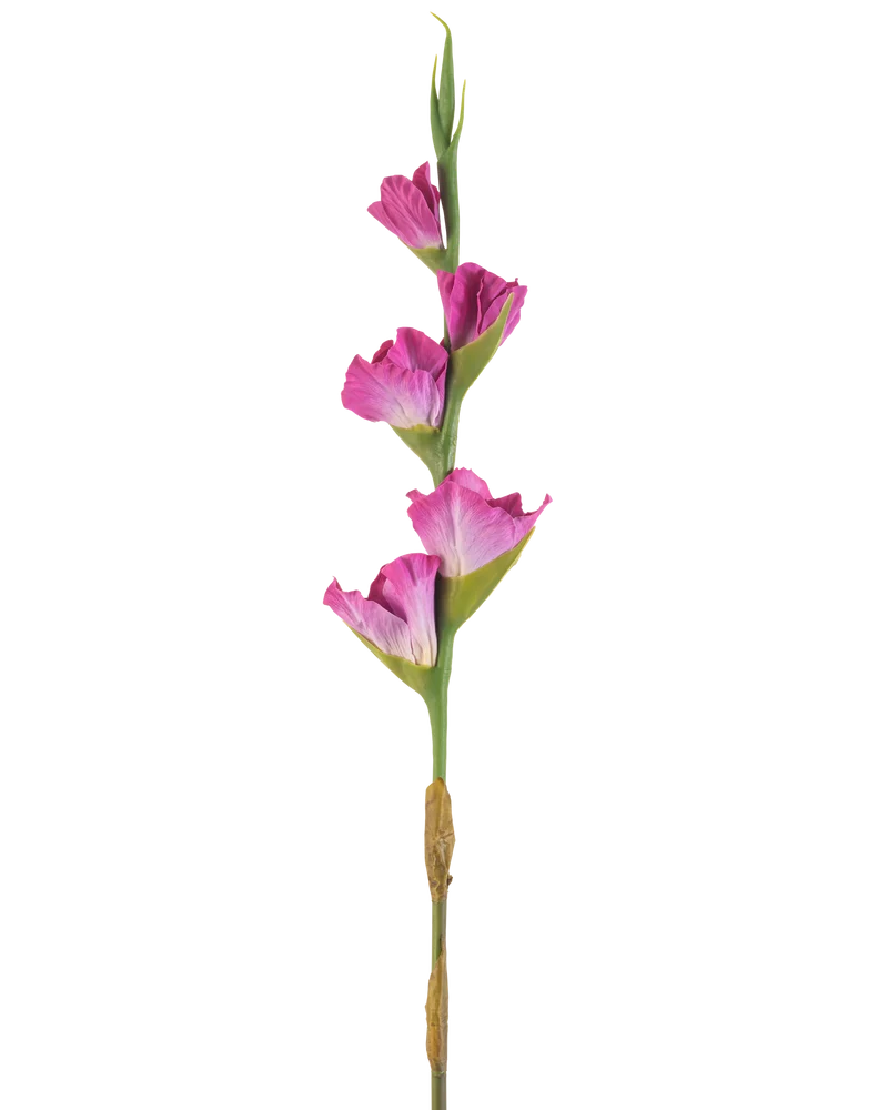 Künstliche Blume Gladioli 83 cm fuchsie