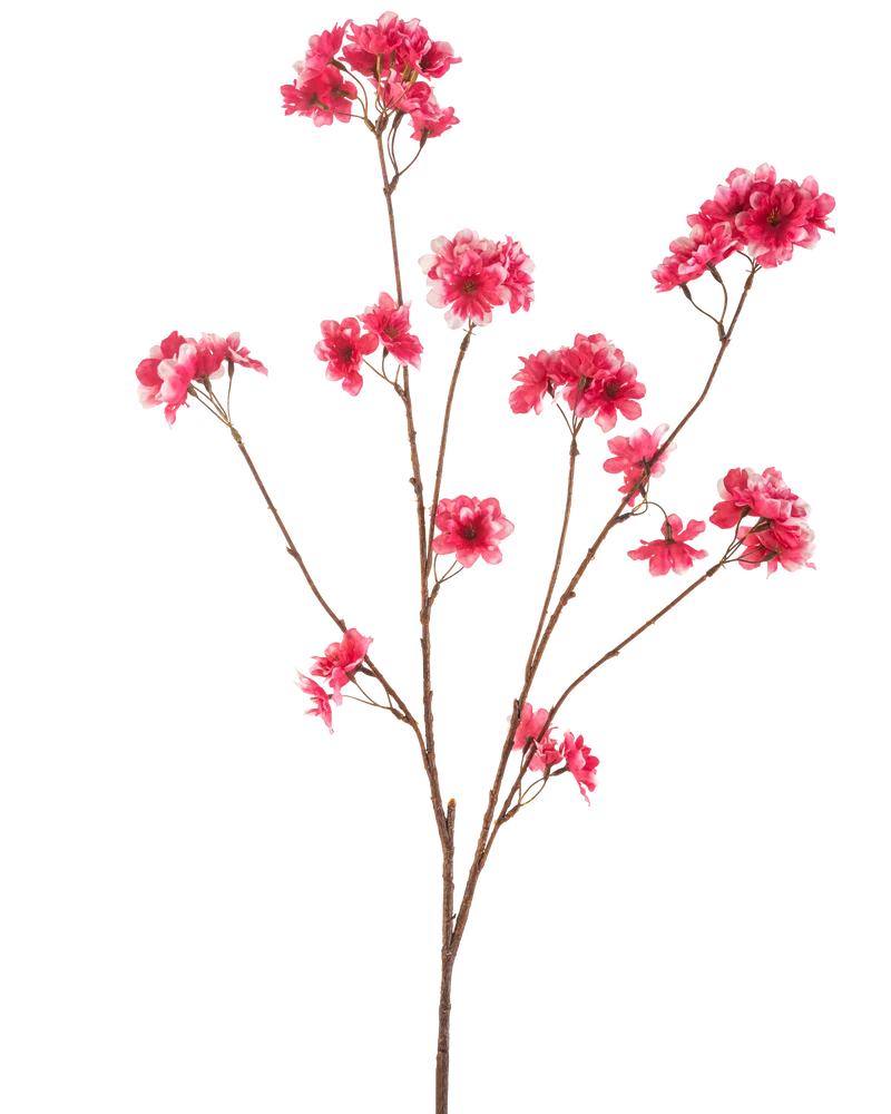 Künstliche Kirschblüte 114 cm fuchsia