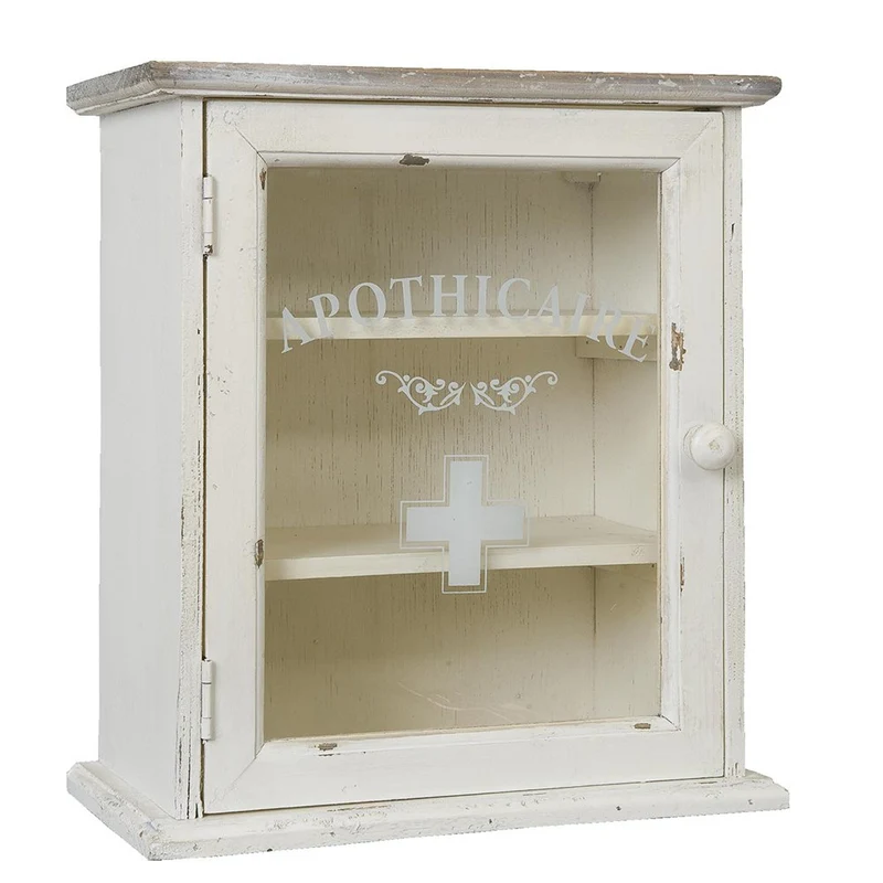 Medizinschrank in Weiß