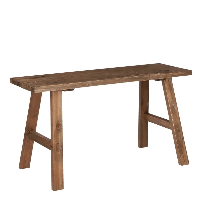 Sitzbank Bold aus recyceltem Holz