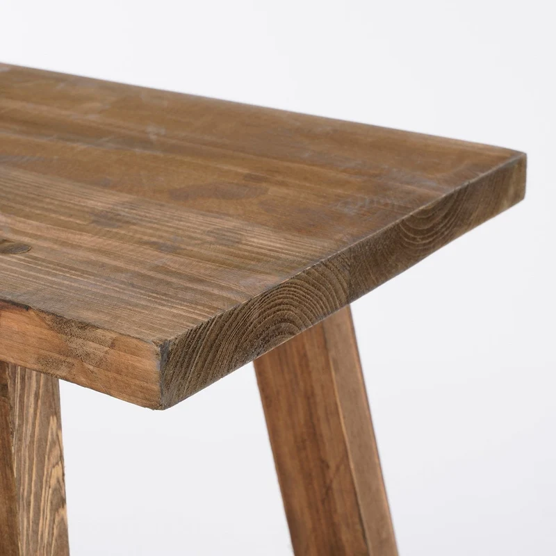 Sitzbank Bold aus recyceltem Holz