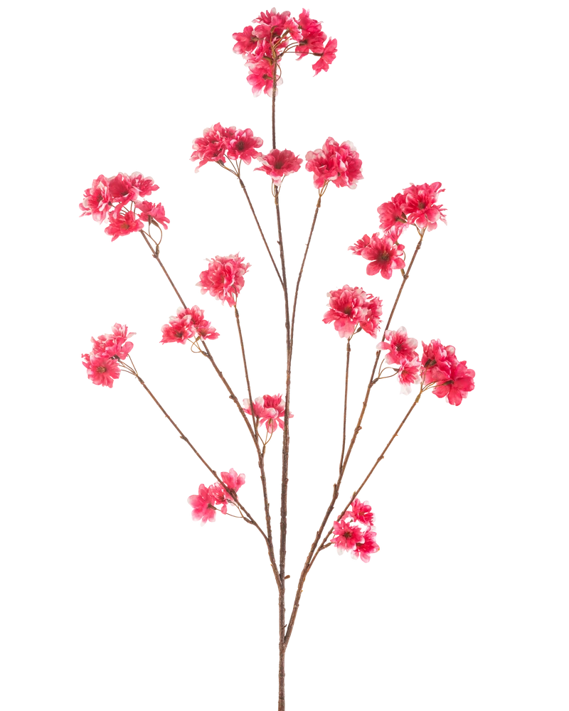 Künstliche Kirschblüte 130 cm fuchsia