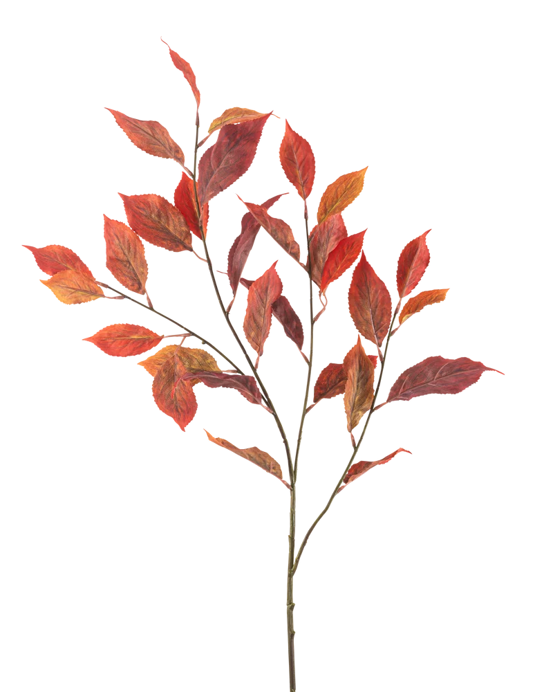 Künstliche Ulme Blume 113 cm rot
