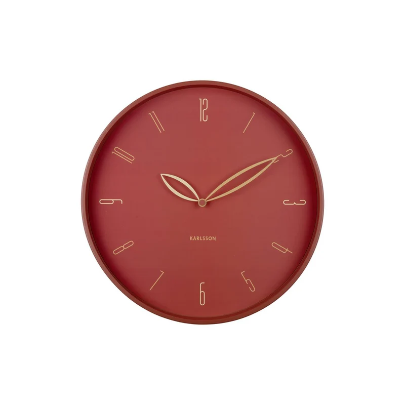 Wanduhr Blütenblätter