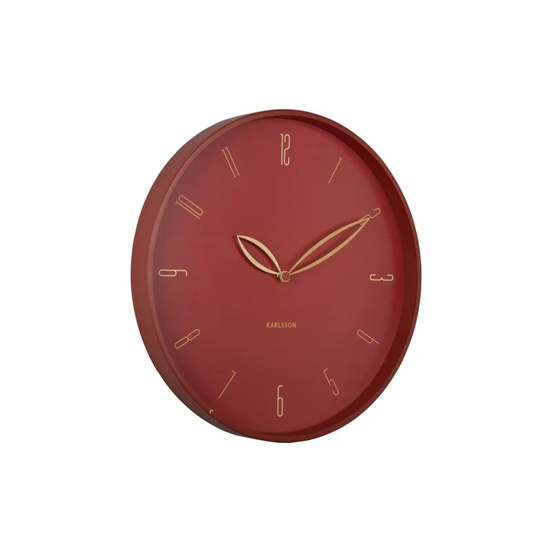 Wanduhr Blütenblätter