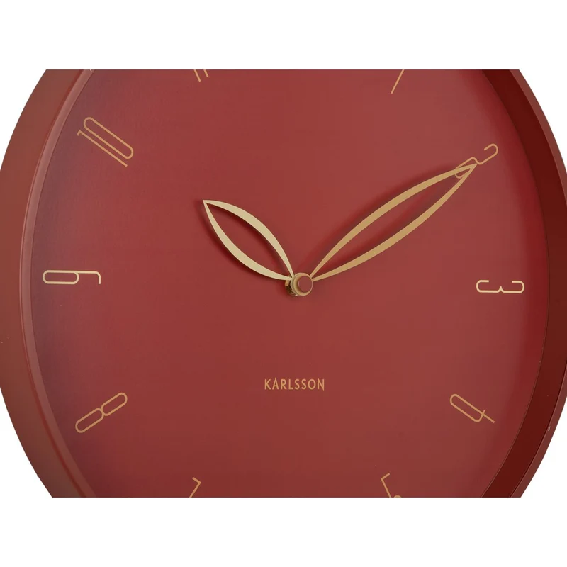 Wanduhr Blütenblätter