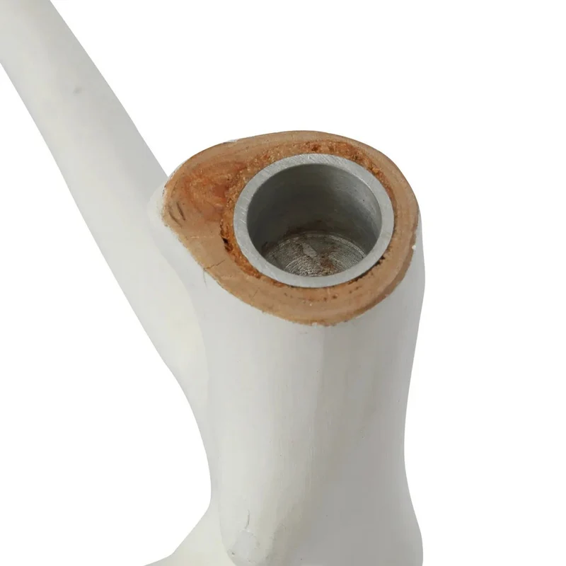 Kerzenhalter Triple Twig in Weiß