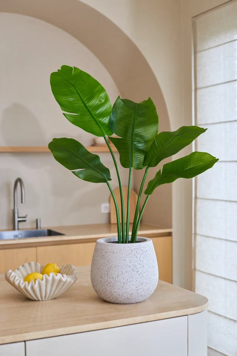 Kunstplant Strelitzia Nicolai Deluxe 90 cm