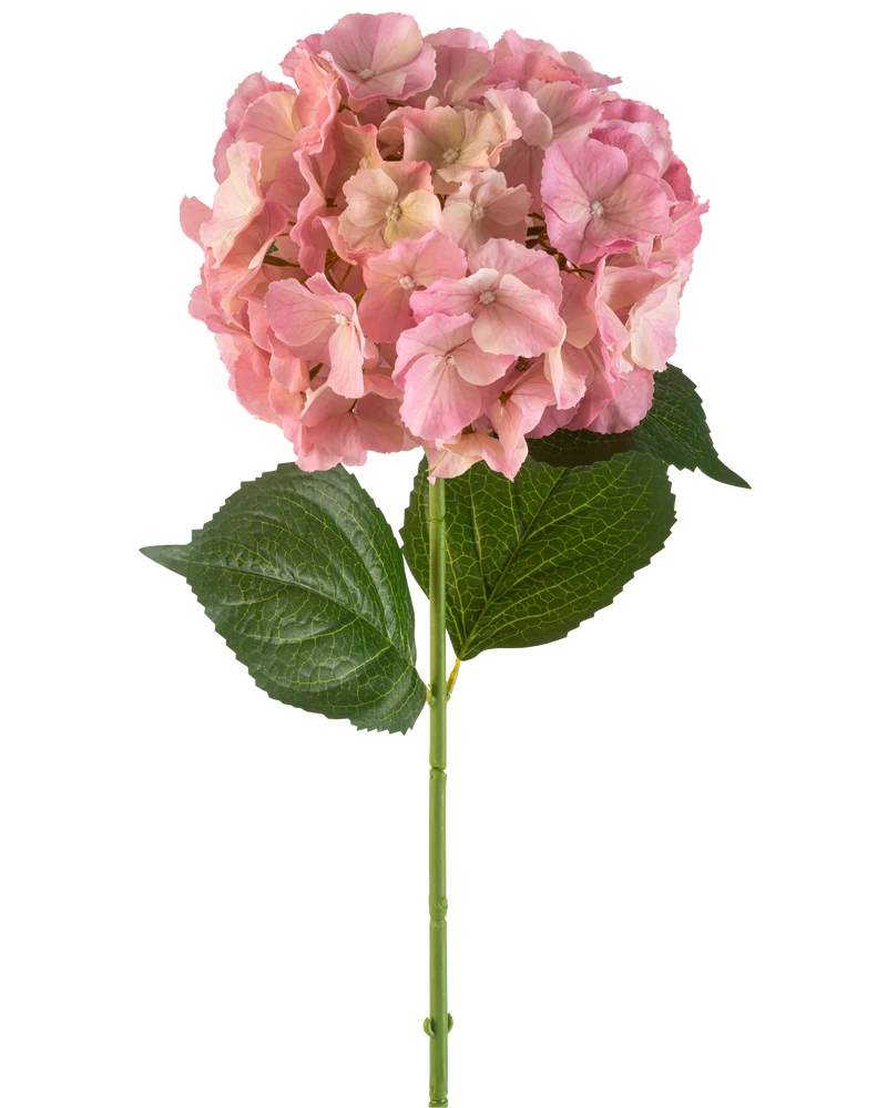 Künstliche Hortensie 75 cm rosa