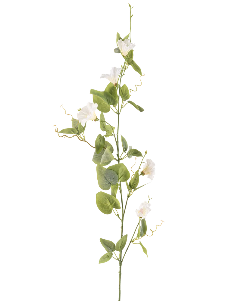 Künstliche Blume Spitzwegerich 122 cm weiß