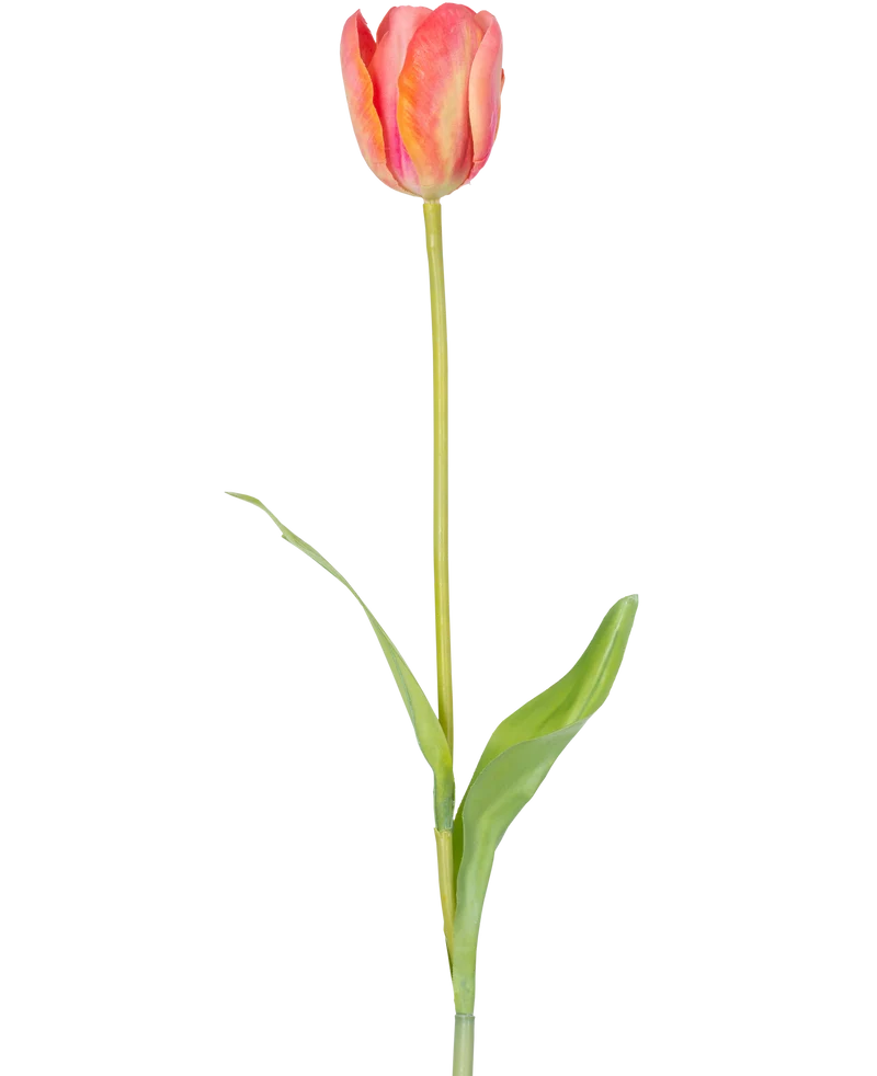 Künstliche Blume Französische Tulpe 60 cm orange