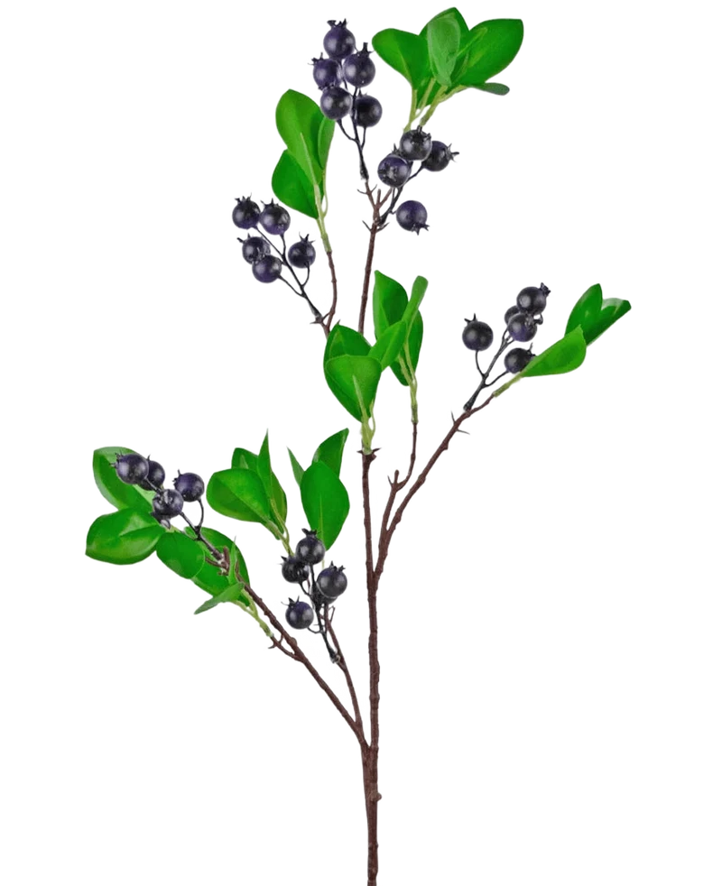 Künstliche Beere 76 cm lila
