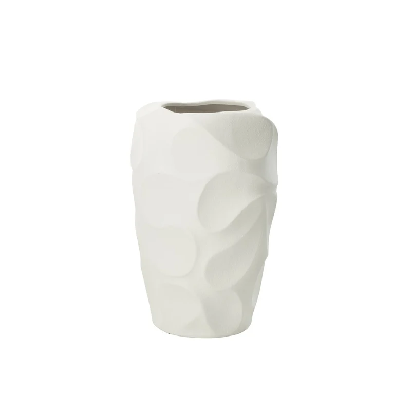Vase Mirena in Clay-Weiß, großes Format