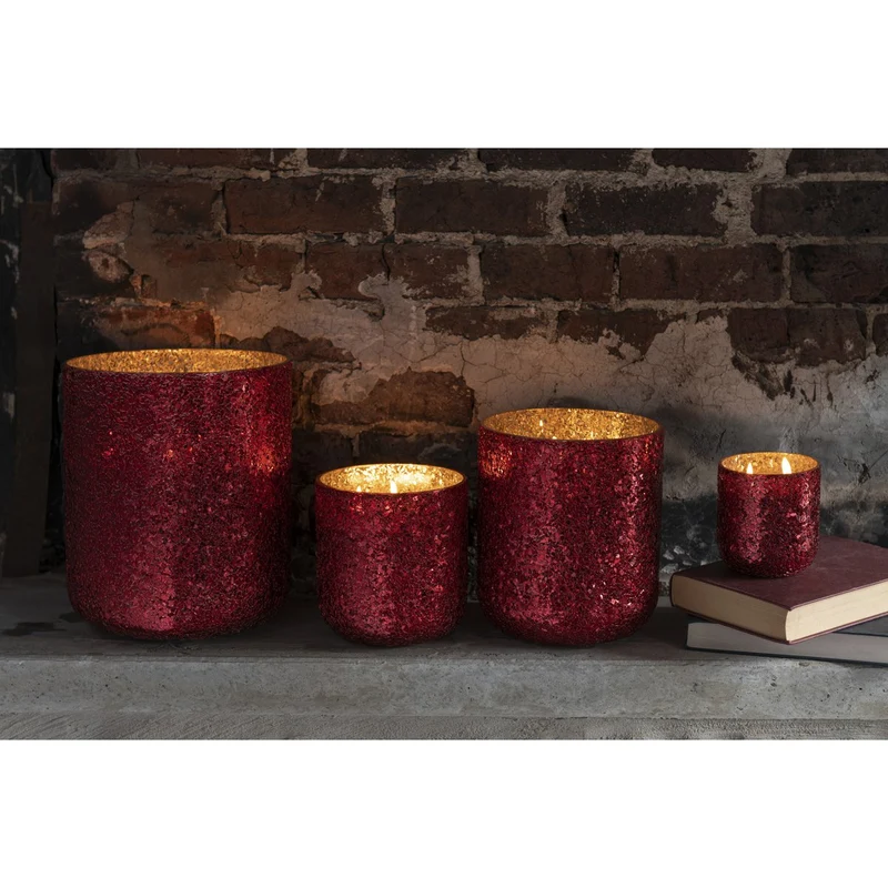 Duftkerze Luxuria - Berry Bliss, Rot