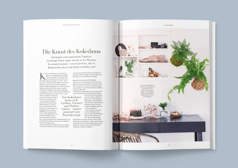 Bookazine „Wohnen mit Pflanzen“