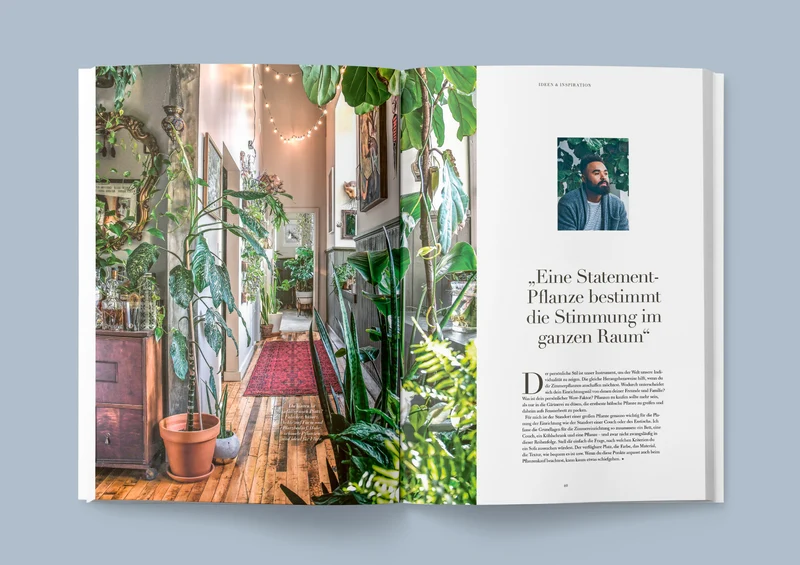 Bookazine „Wohnen mit Pflanzen“