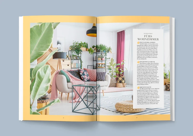 Bookazine „Wohnen mit Pflanzen“