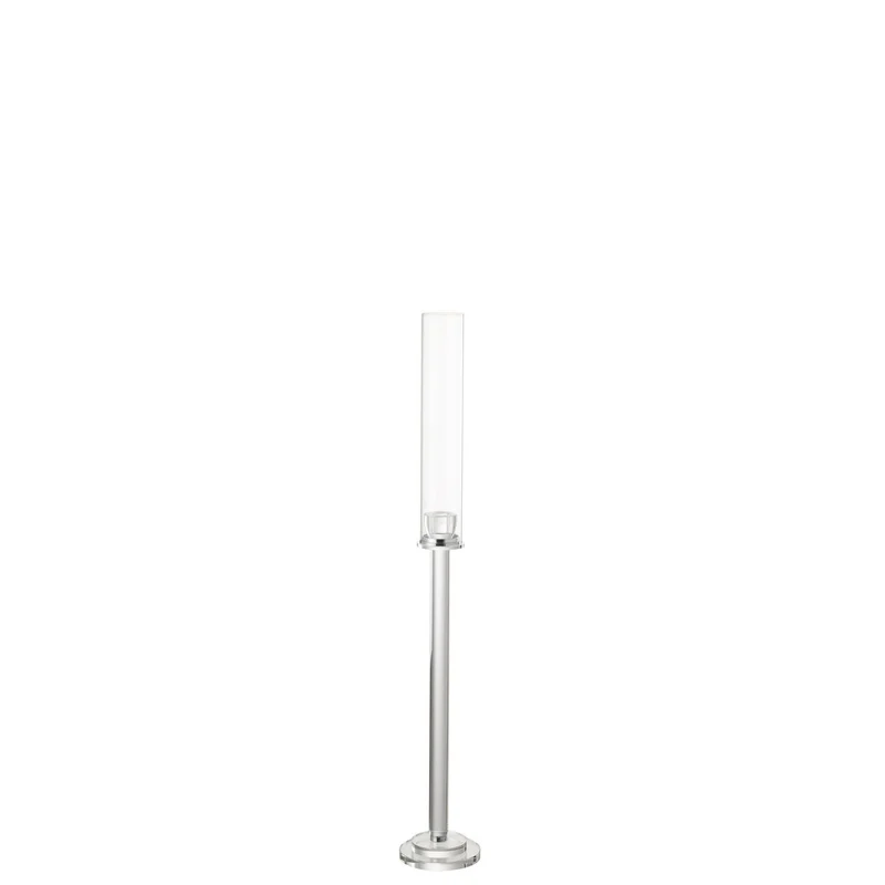 Kerzenhalter Moira aus Glas, transparent, kleine Ausführung