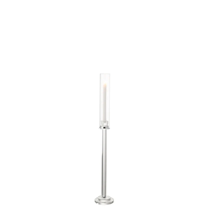 Kerzenhalter Moira aus Glas, transparent, kleine Ausführung
