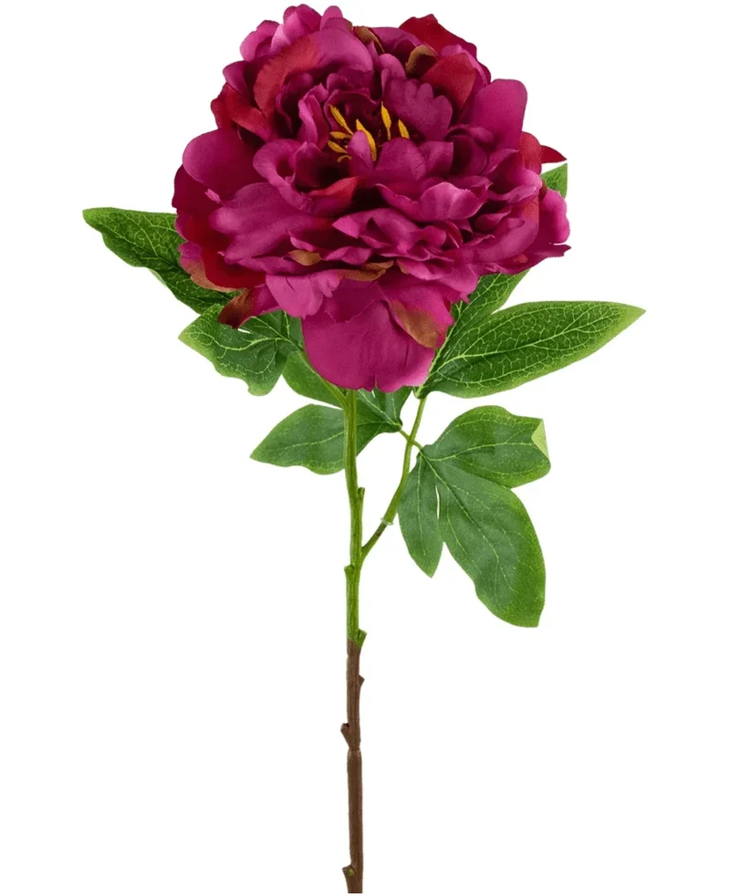 Künstliche Blume Pfingstrose 61 cm rosa