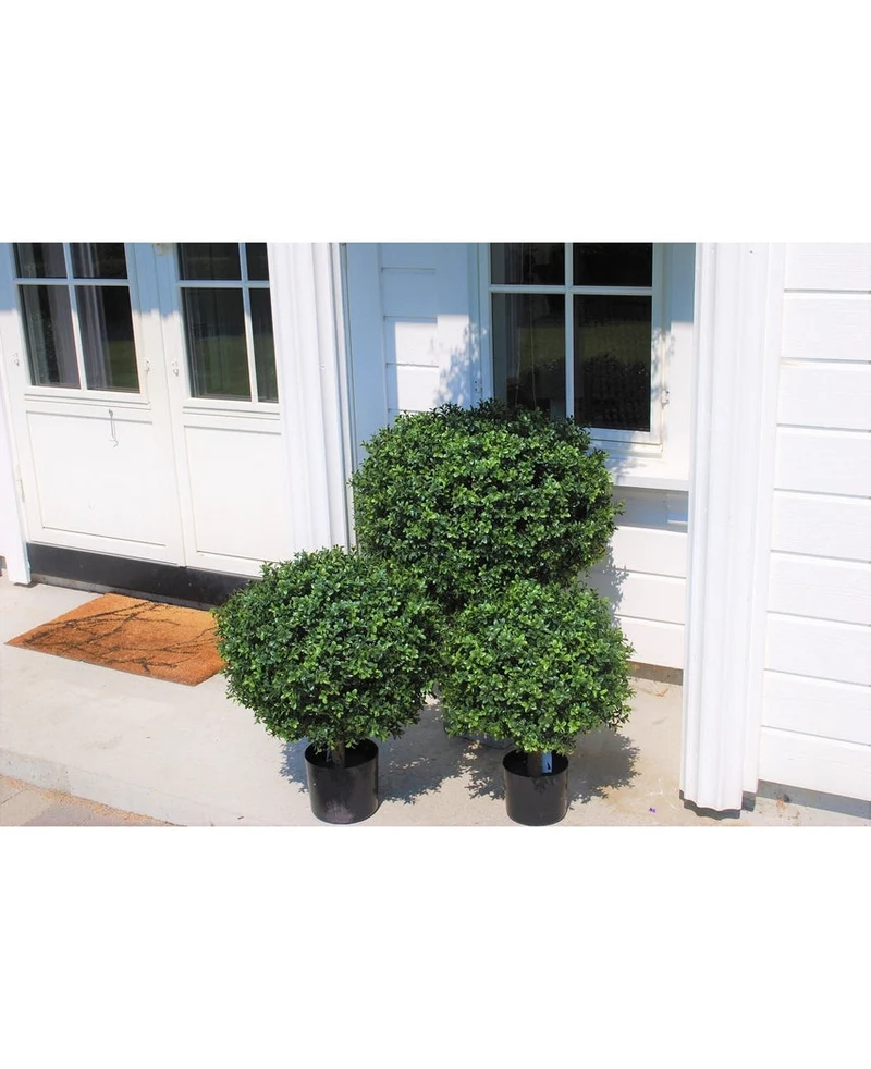 Kunst Buxus op stam UV 40 cm